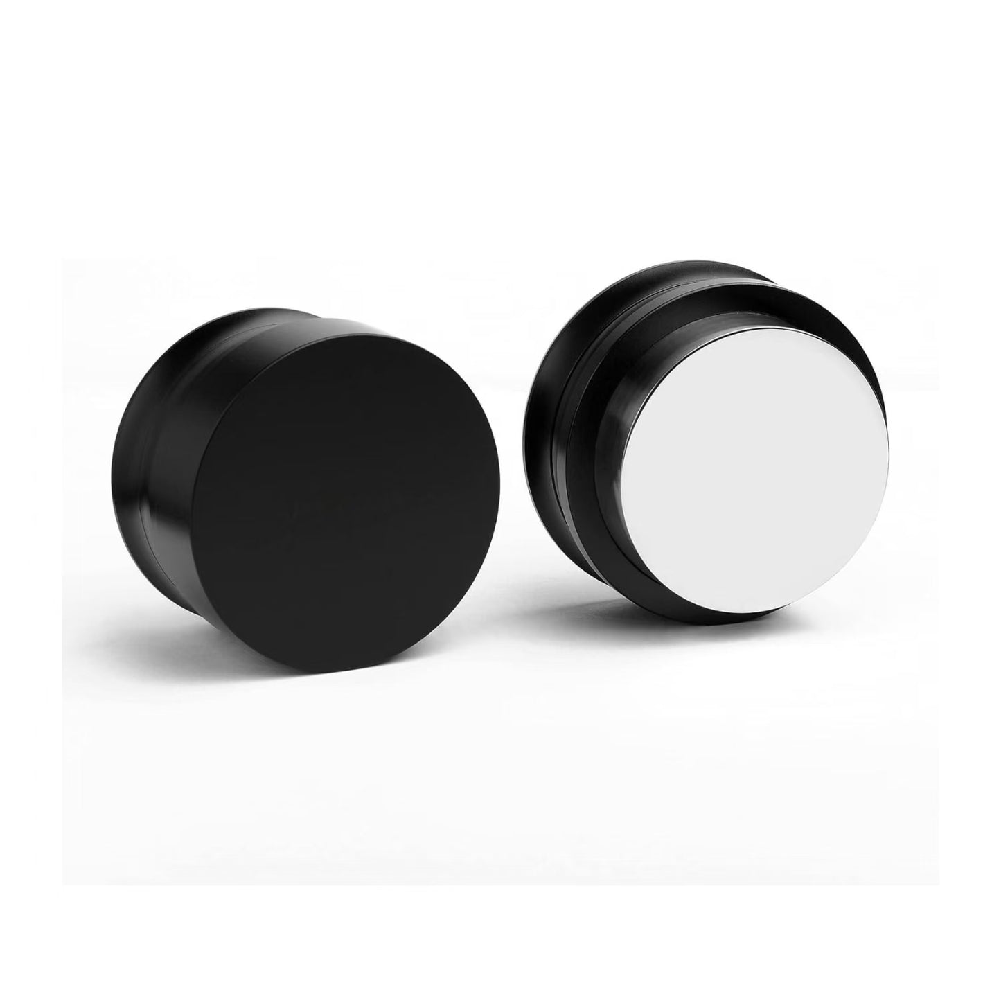 Coffee Powder Distributor, Base Flat Tamper, Stainless Steel Espresso Tamper