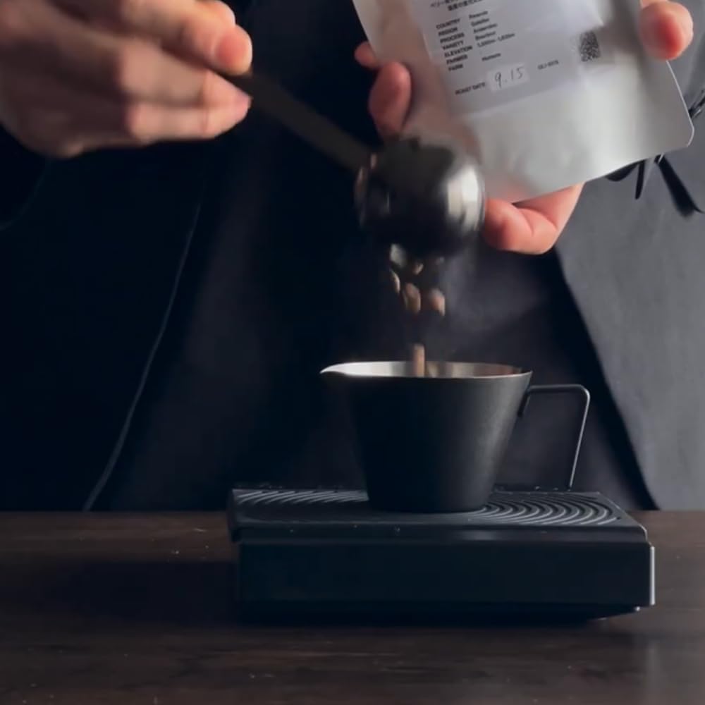 Espresso Measuring Cup , 1oz / 2oz / 3oz Double Spouts Stainless Steel Espresso Shot Cups with Scale