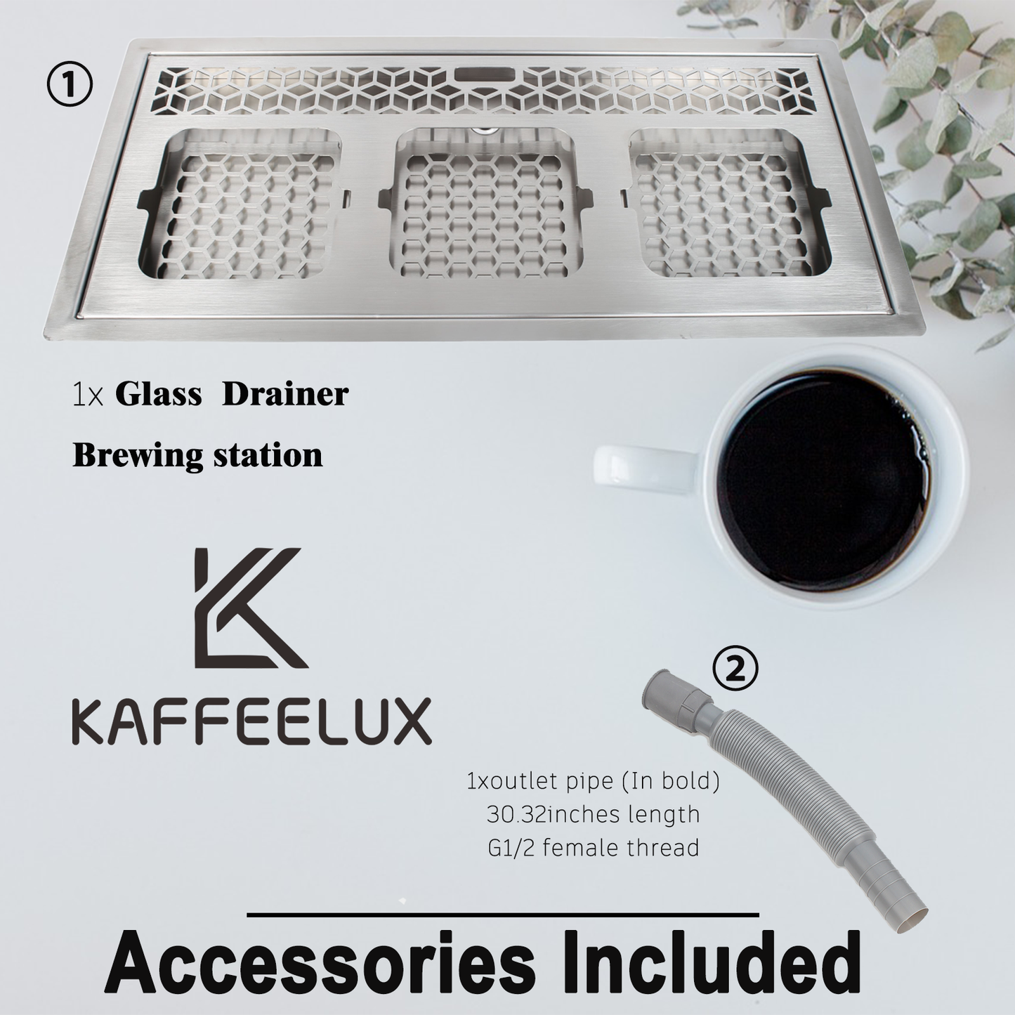 Glass Rinser Drainer Brewing station