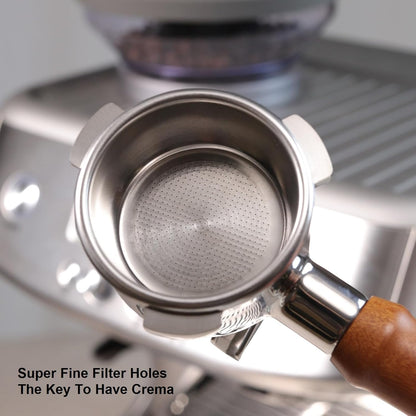 3 Ears Coffee Double Spout Portafilter , Suitable For Breville 3 Ears Machines