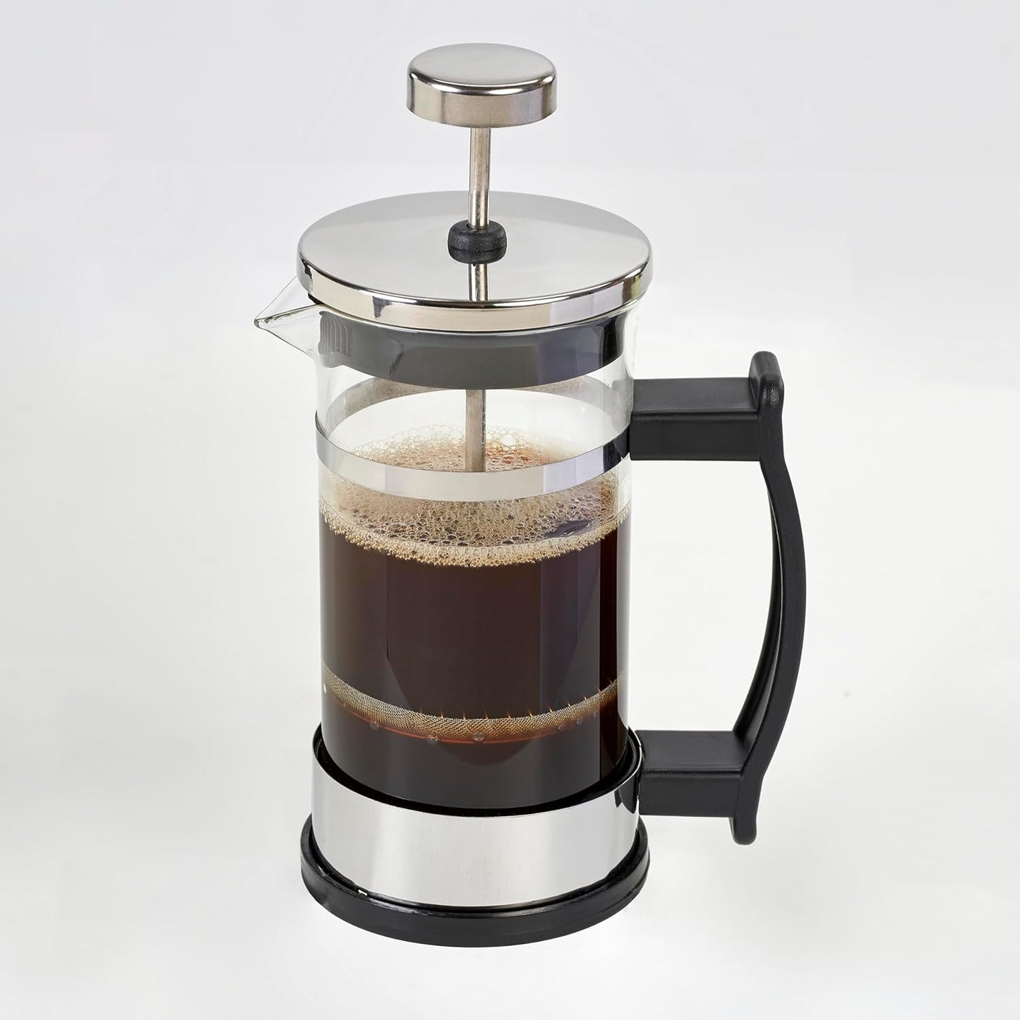 French Press, Borosilicate Glass Coffee Press , Heat Resistant Durable