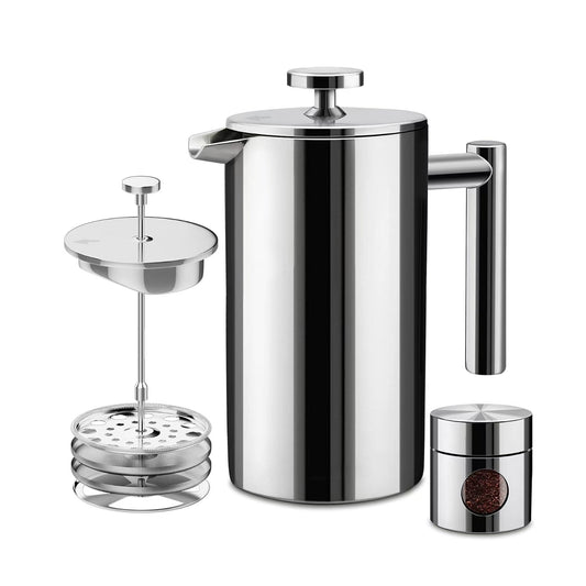 French Press , Stainless Steel French Press Coffee